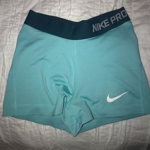 Tiffany blue nike pros